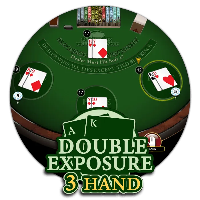 Double Exposure 3 Hand - ATHENA777